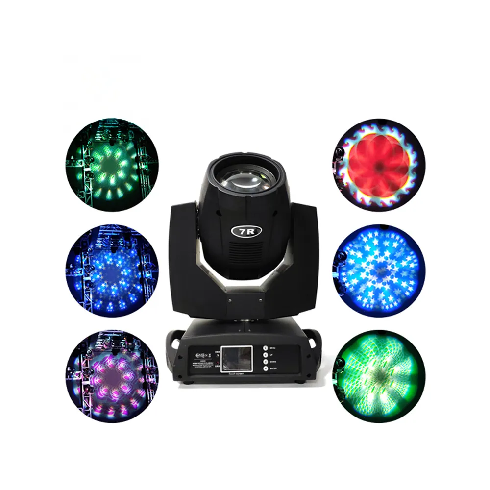 Luz móvil tipo Beam - 230 W 7R 3 en 1 - Imagen 4